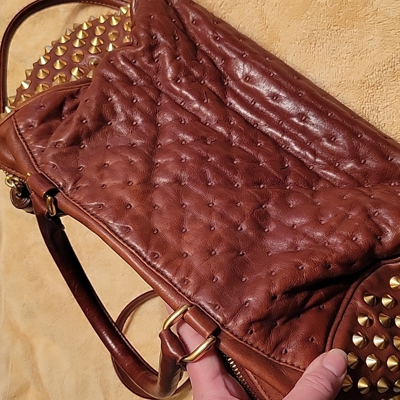 EUC Rebecca Minkoff satchel in excellent condition! Has a cheetah print interior - Picture 5 of 10